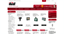 Desktop Screenshot of itest.com.br